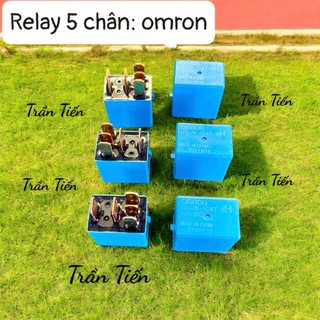 Relay 4 chân Omron ĐEN - lùn chống nước