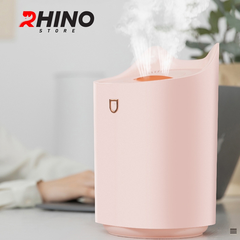 Máy phun sương 2 đầu phun 3000ml tạo ẩm làm mát Rhino HH802 tích hợp đèn led nhỏ
