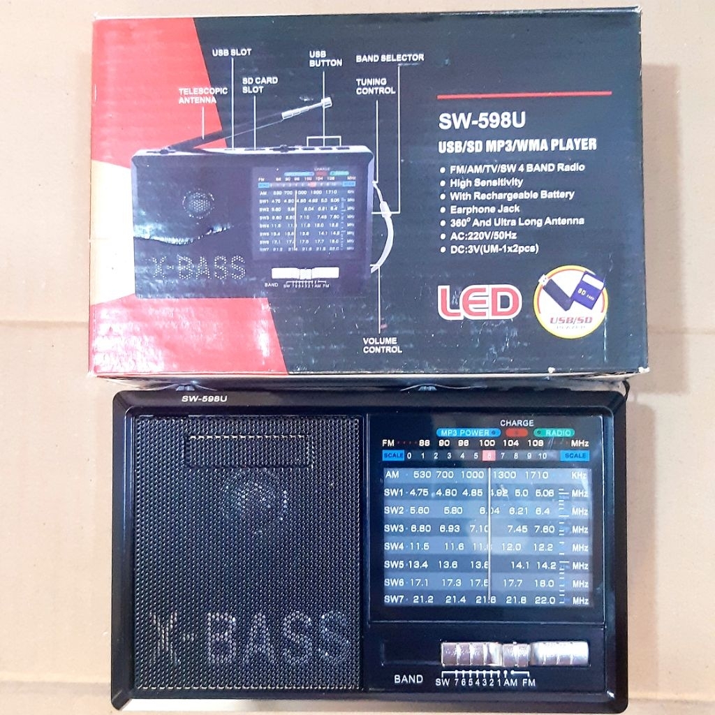 Đài Radio SW - 598