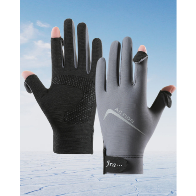 (GT Nam) Găng Tay Đi Xe, Lái Xe,Câu Cá Chống Nắng Cho Nam