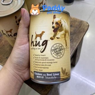 Pate Cho Chó Mọi Lứa Tuổi Hug Lon 400g