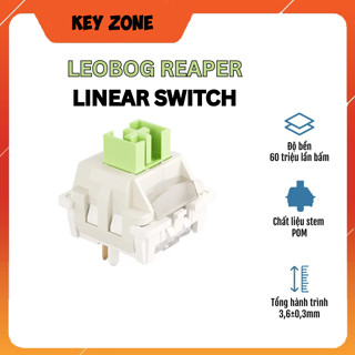  Combo 5 Switch Bàn Phím Cơ Aula Leobog Reaper Shaft 5 Pin - Switch linear - Switch custom cho phím cơ 