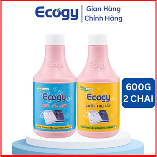 Bộ 02 chai tẩy mốc Ecogy. Tẩy được vết thâm kim, vệt ố, quần áo lem màu