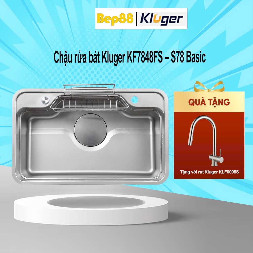 Chậu rửa bát Kluger KF7848FS – S78 Basic