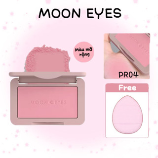 Moon Eyes Phấn Má Hồng MOONEYES BLUSH Dạng Bột Moon eyes Color Romantic Collector Matte Mịn Trang Điểm Tự Nhiên