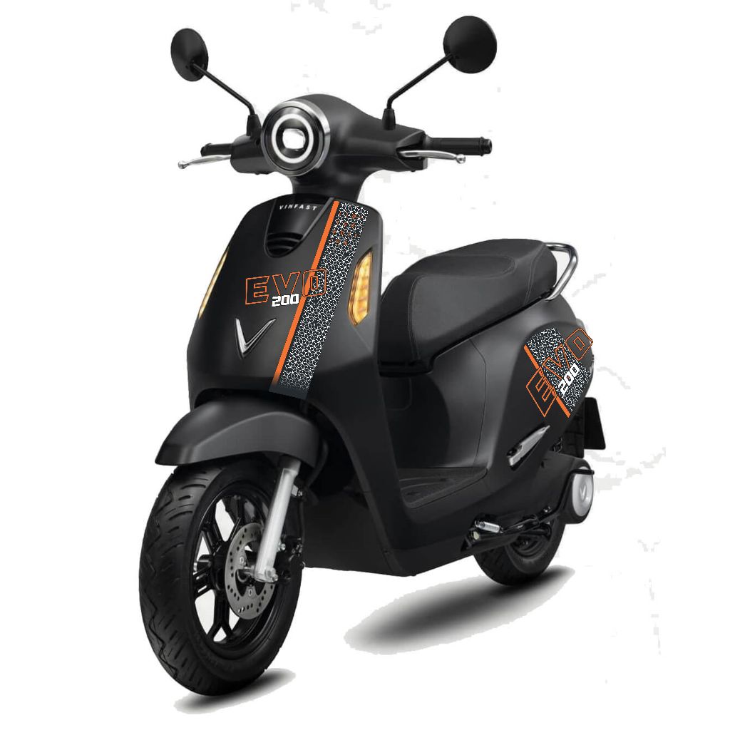 TEM XE ĐIỆN EVO 200 TỔ ONG BẮP CÀY DECAL 3A