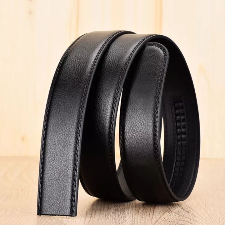 Dây thắt lưng Nam Da Không Đầu Khoá ( Loại 3.5cm đến 3.8 cm )