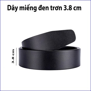 Dây thắt lưng Nam Da Không Đầu Khoá ( Loại 3.5cm đến 3.8 cm )