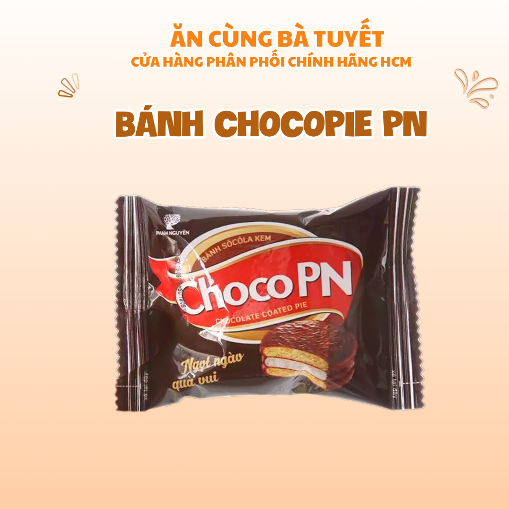 [Quà tặng] Bánh chocopie PN nhân kem socola gói 18g
