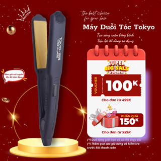 Máy Duỗi Là Tóc Tokyo Mặt Sứ CERAMIC, Duỗi Mượt Mà Bảo Vệ Tóc, Không Gây Rít Tóc, Chuyên Dùng Cho Salon