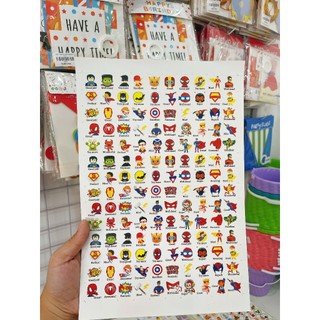 [Văn phòng phẩm] Sticker Tấm Khổ A4 Nhiều Mẫu