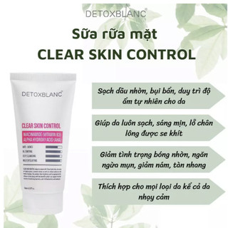 SỮA RỬA MẶT DETOX BLANC - 150ml