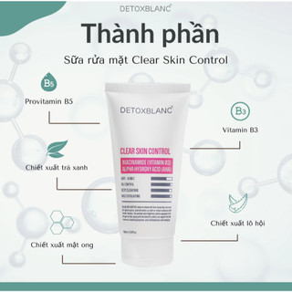 SỮA RỬA MẶT DETOX BLANC - 150ml