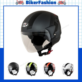 [NEW THANH LÝ] Mũ Bảo Hiểm KYT 1/2 COUGAR Nhiều Màu, Mũ Bảo Hiểm Nửa Đầu Có Kính