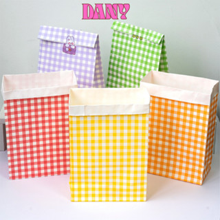 DANY COMBO 5 TÚI GIẤY ĐỰNG QUÀ CARO, TÚI GIẤY GÓI QUÀ HỌA TIẾT CARO DỄ THƯƠNG SN