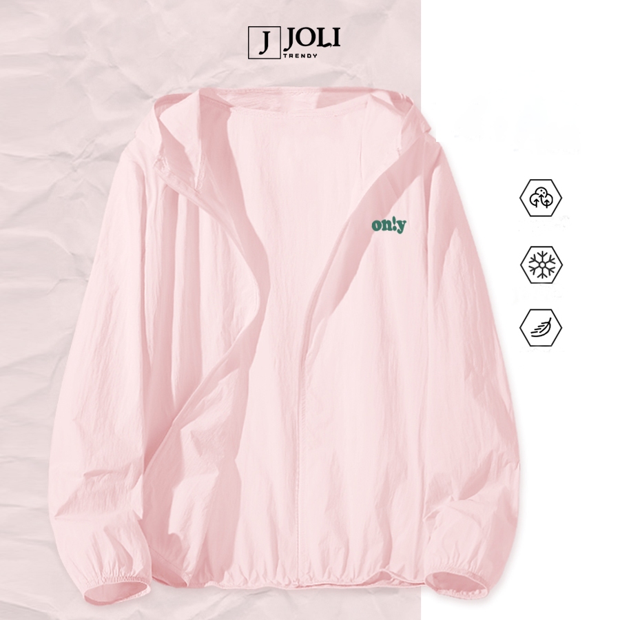 Áo Khoác Gió Nhăn, Áo Gió 1 Lớp Nam Nữ JOLI Mã BST02 In Hình Chống Nắng Thoáng Mát Có Mũ Form Rộng J Joli Trendy | BigBuy360 - bigbuy360.vn