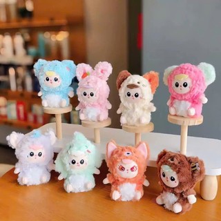  Móc khóa thú nhồi bông cosplay mini dễ thương nhiều mẫu gấu mèo thỏ chó mèo con - quà tặng xinh xắn cho bé gái 