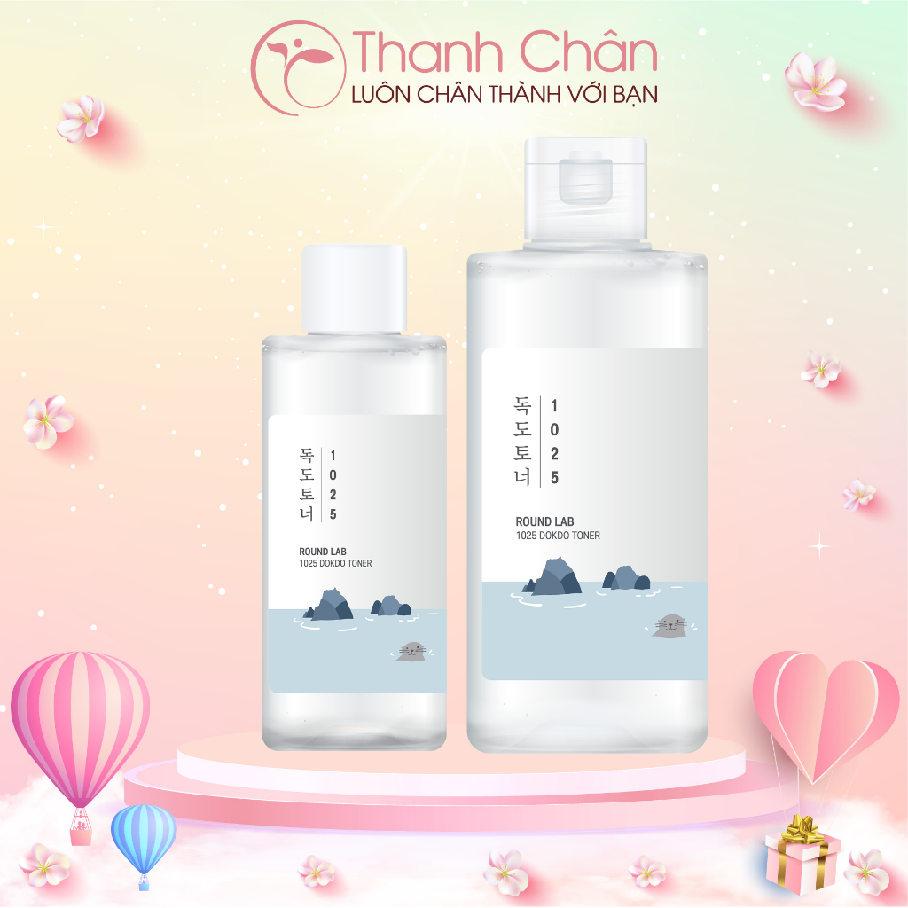 Nước hoa hồng Round Lab 1025 Dokdo Toner 100ml/200ml