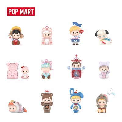 POP MART HACIPUPU Rolling Time Machine Series Figures Blind Box-Whole Set