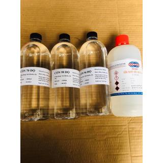 Cồn y tế 70 độ, 90 độ, 96 độ, tuyệt đối 99.5%