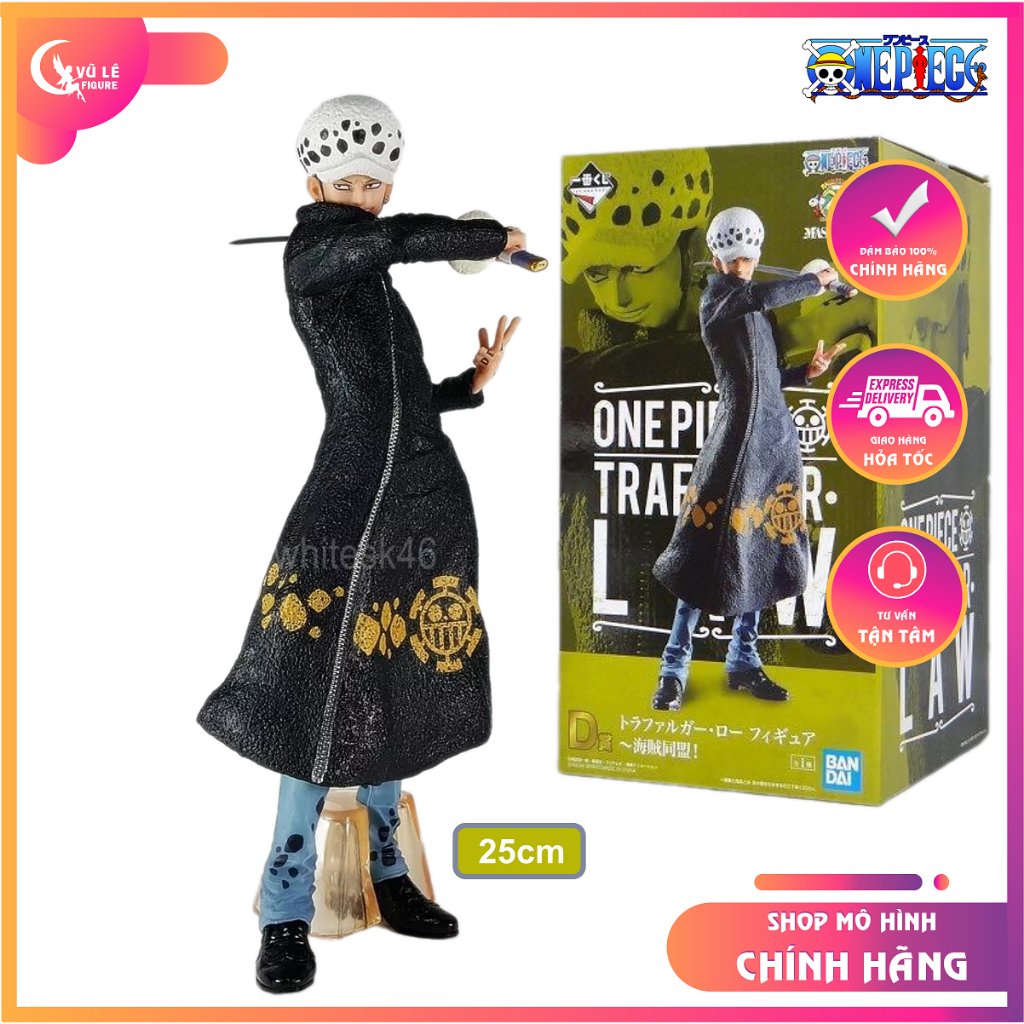 Mô hình One Piece - Law Punk Hazard chính hãng Bandai - Ichiban Kuji - 20th Anniversary Masterlise