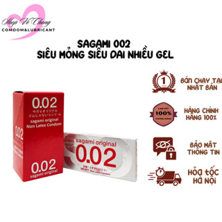 Bao cao su Sagami 002 hộp 12 cái