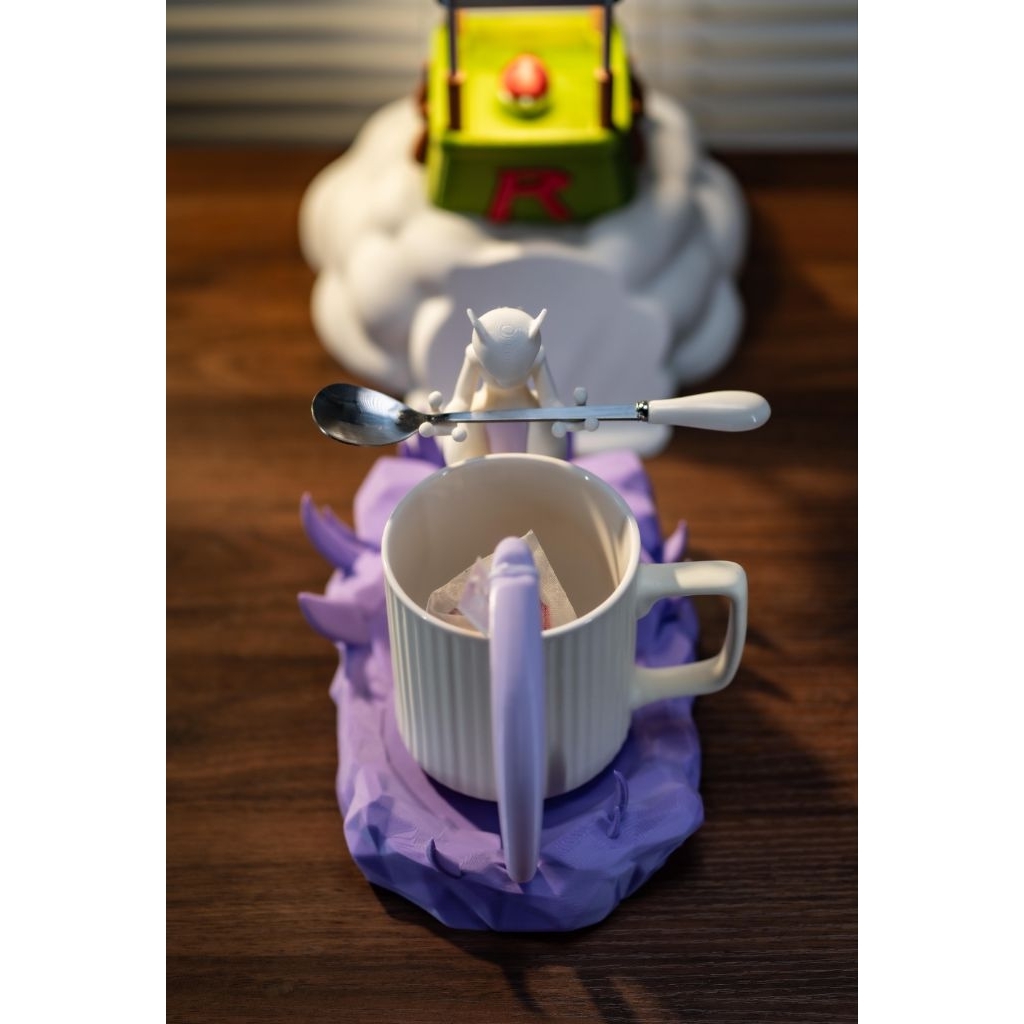 Đế ly mô hình Pokemon Mewtwo | Mewtwo Cup Coaster Holder