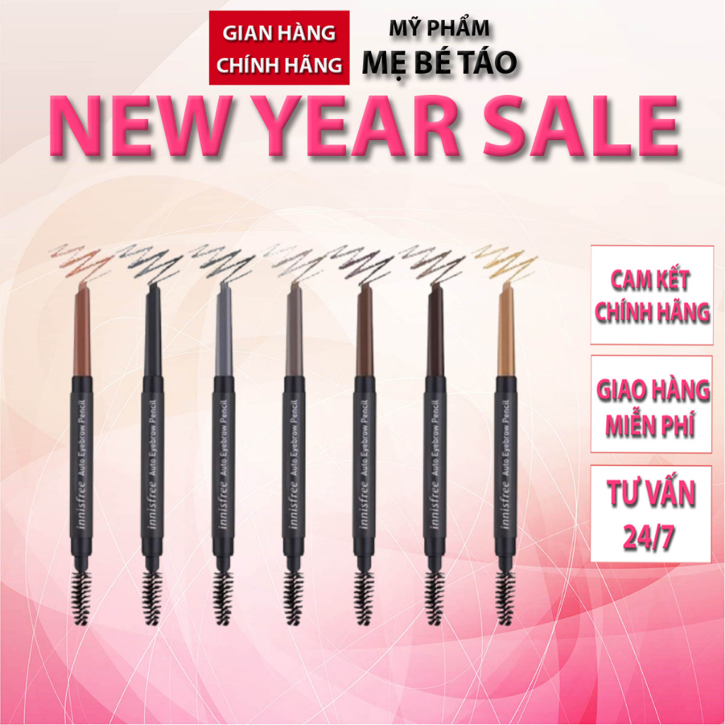 Chì kẻ mày Innisfree Auto Eyebrow Pencil