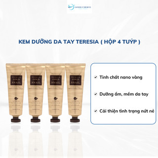   Date T10 2025  Kem dưỡng da tay TERESIA Nutrition Gold Snail Cream 