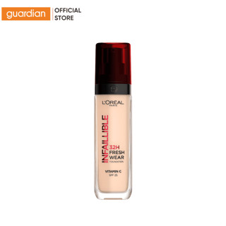  Kem Nền Che Phủ 32H L'oréal Paris Infaillible Fresh Wear Foundation Vitamin C SPF 25 30Ml | Guardian Việt Nam 