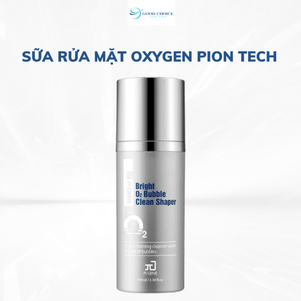 Sữa rửa mặt Oxygen Detox sạch sâu đa tầng không khô da, công nghệ nano bọt khí