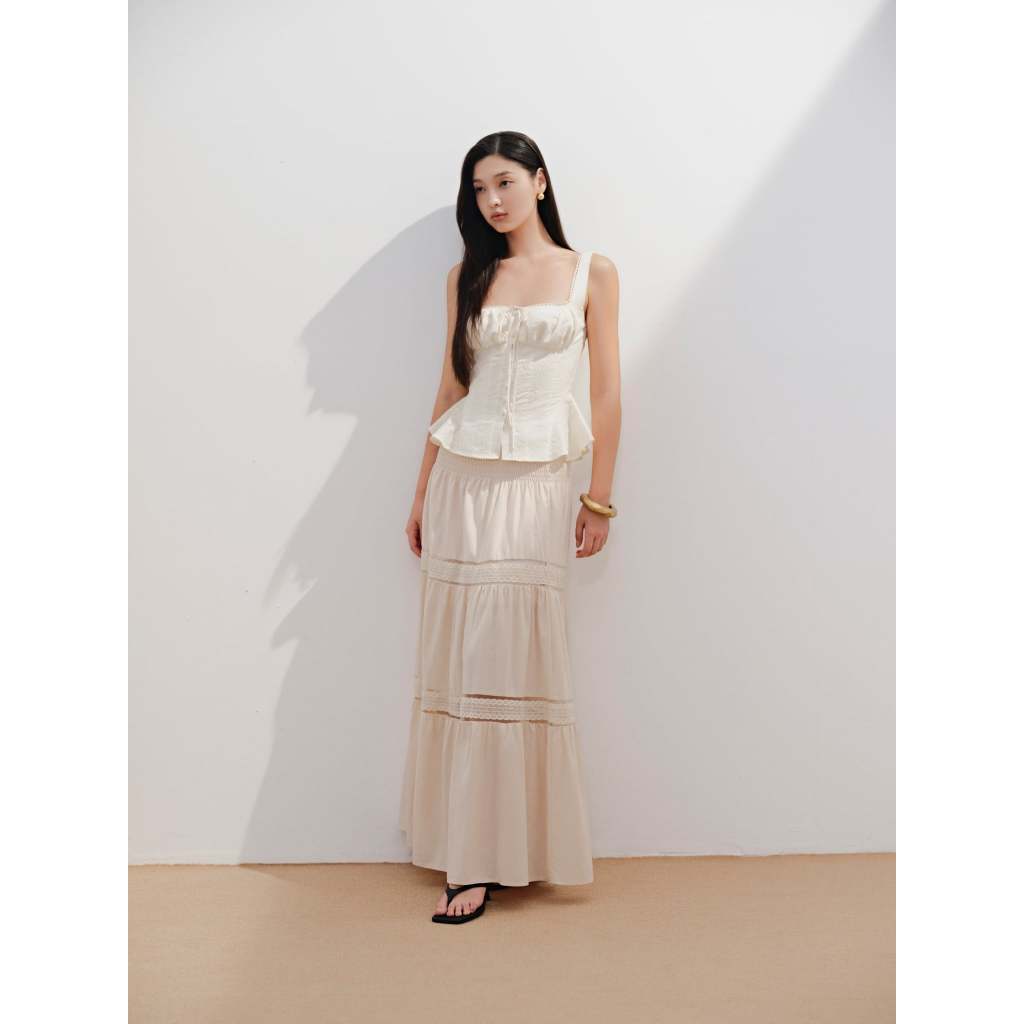 Áo kiểu 2 dây OLV croptop đi biển Gwyneth Top 2 màu | BigBuy360 - bigbuy360.vn
