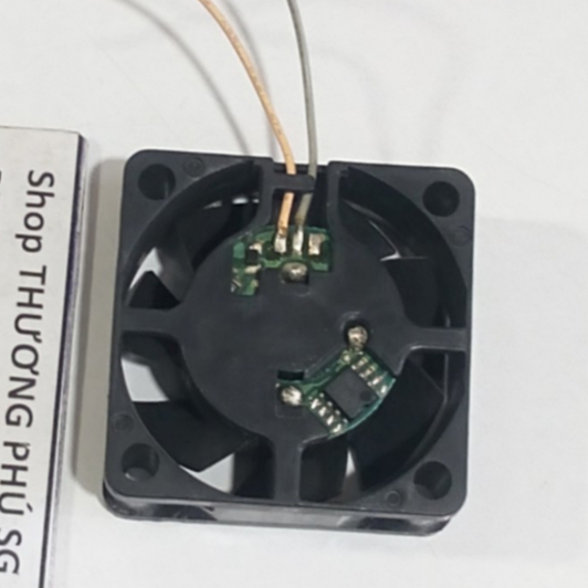 Quạt 4Cm / Điên áp DC 24V - Kích thước quạt: 4Cm x 4Cm x 1.5Cm (Tháo máy)