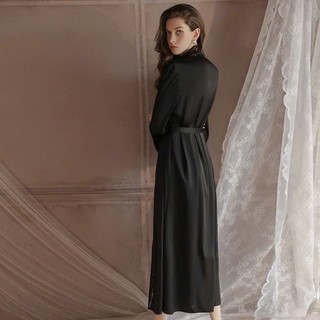 ÁO CHOÀNG NGỦ LỤA SATIN NỮ GỢI CẢM