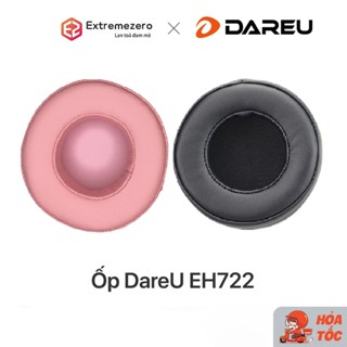 Combo 2 miếng đệm - ốp tai nghe Dareu EH722 - dùng cho tai Dareu EH722X / EH722S Pink - Chính hãng
