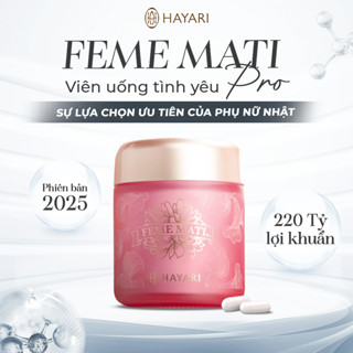 [DATE T9/2027] Feme Mati Pro Viên uống hỗ trợ sức khỏe phụ khoa Nhật Bản- Hộp 45 viên