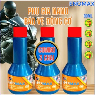 COMBO 3 CHAI PHỤ GIA NANO ENOMAX BẢO VỆ ĐỘNG CƠ 90ML