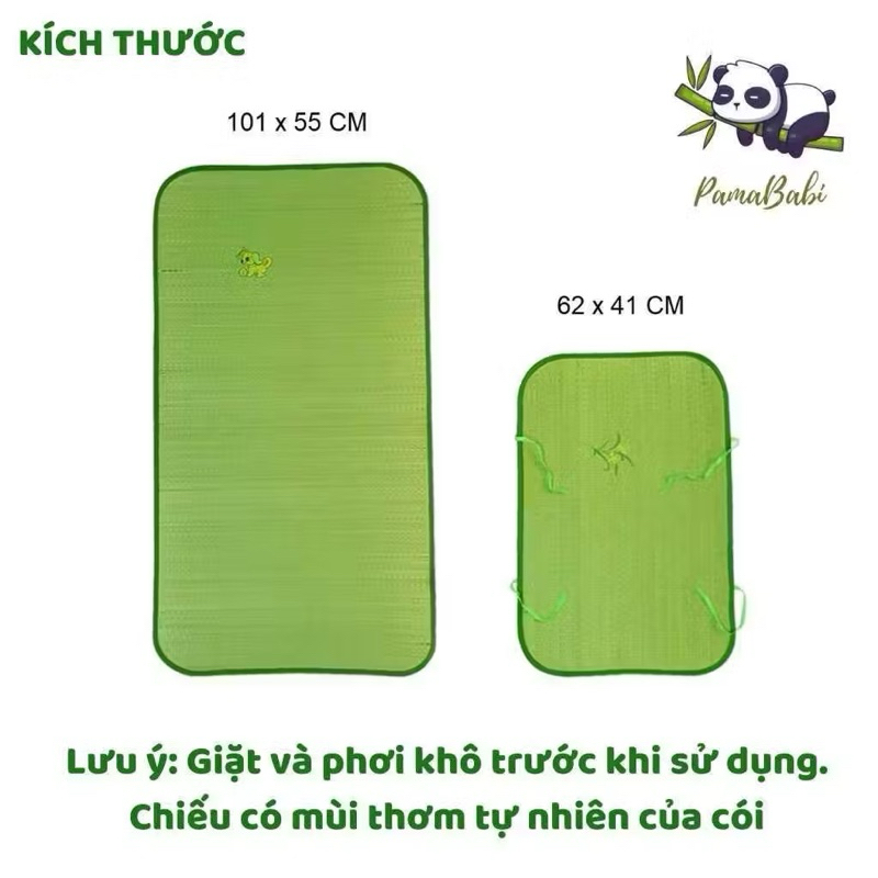 Chiếu cói cho bé có mùi cói tự nhiên