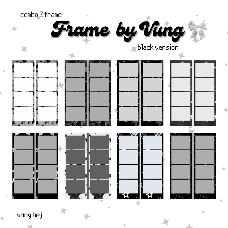Combo 2 frame in ảnh theo yêu cầu (size 5x15 cm) [PHOTOGETIC]