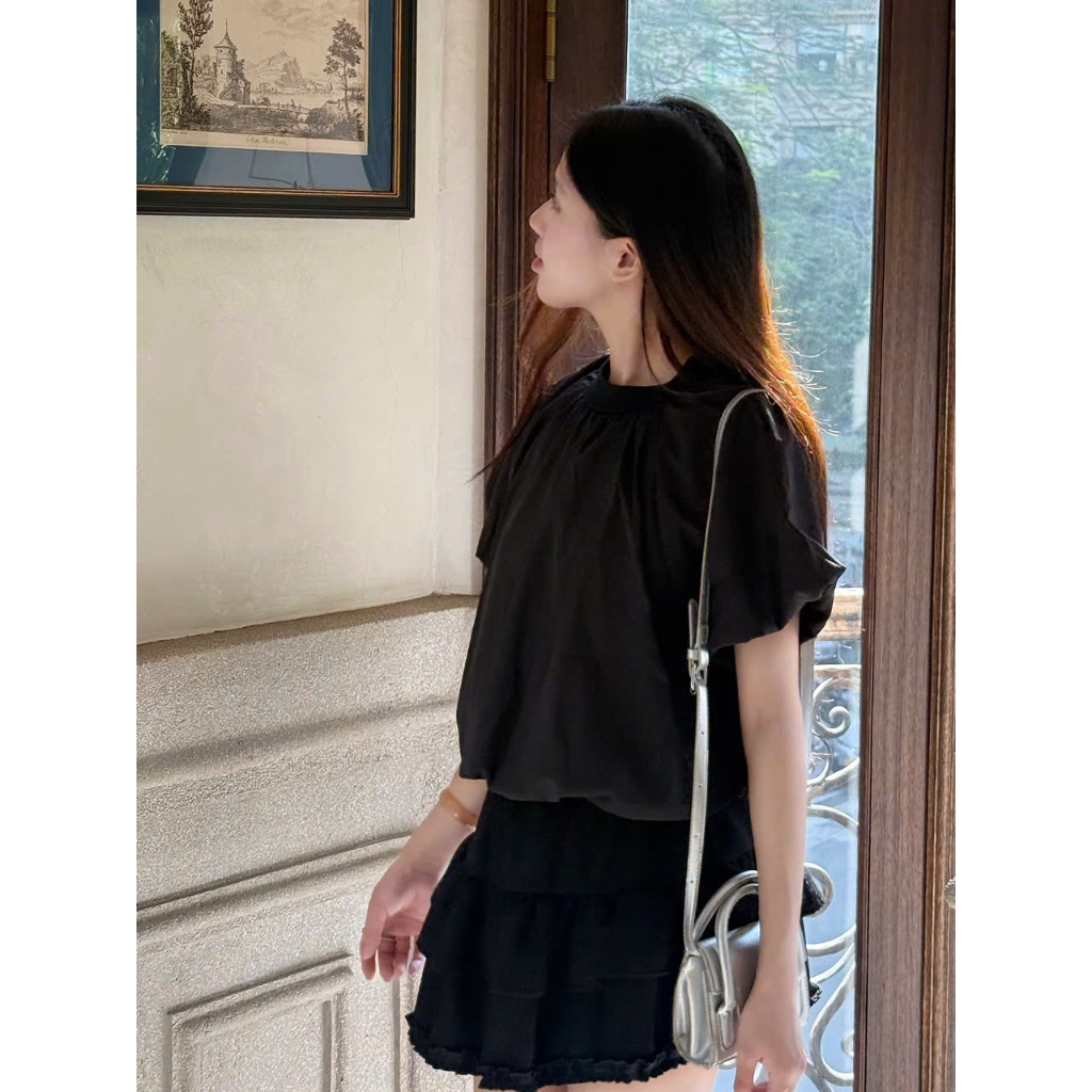 Áo kiểu dáng bồng cổ chun Miho House | BigBuy360 - bigbuy360.vn