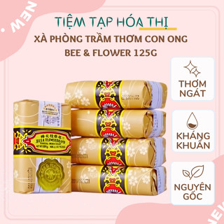Xà Phòng Trầm Thơm Con Ong Bee & Flower 125g Chiết Xuất Trầm Hương Thảo Dược