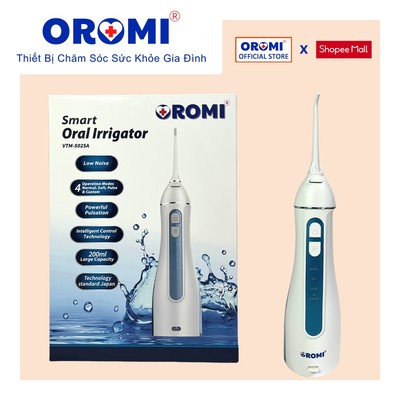 Máy tăm nước cầm tay OROMI VTM-5025A chống thấm nước IPX7 - Vệ sinh răng miệng công nghệ mới