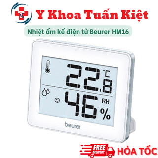✅ nhiệt ẩm kế điện tử beurer hm16