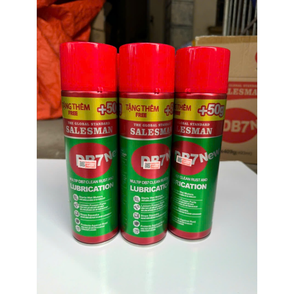 Chai Xịt Chống Rỉ Sét DP7 350g Hàng Chất Lượng Cao