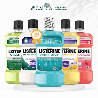 Nước Súc Miệng Listerine Làm Trắng Răng, Thơm Miệng, Sạch Mảng Bám, Giúp Nướu Chắc Khỏe 750ml