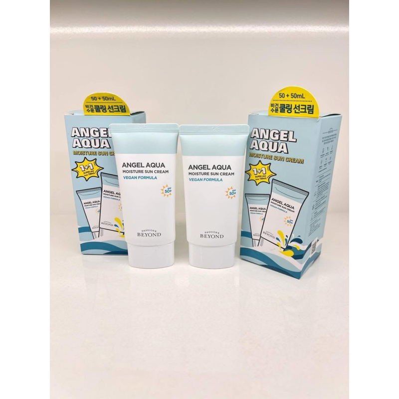 ☀️💦Combo kcn Beyond Angel Aqua Moisture Sun Cream