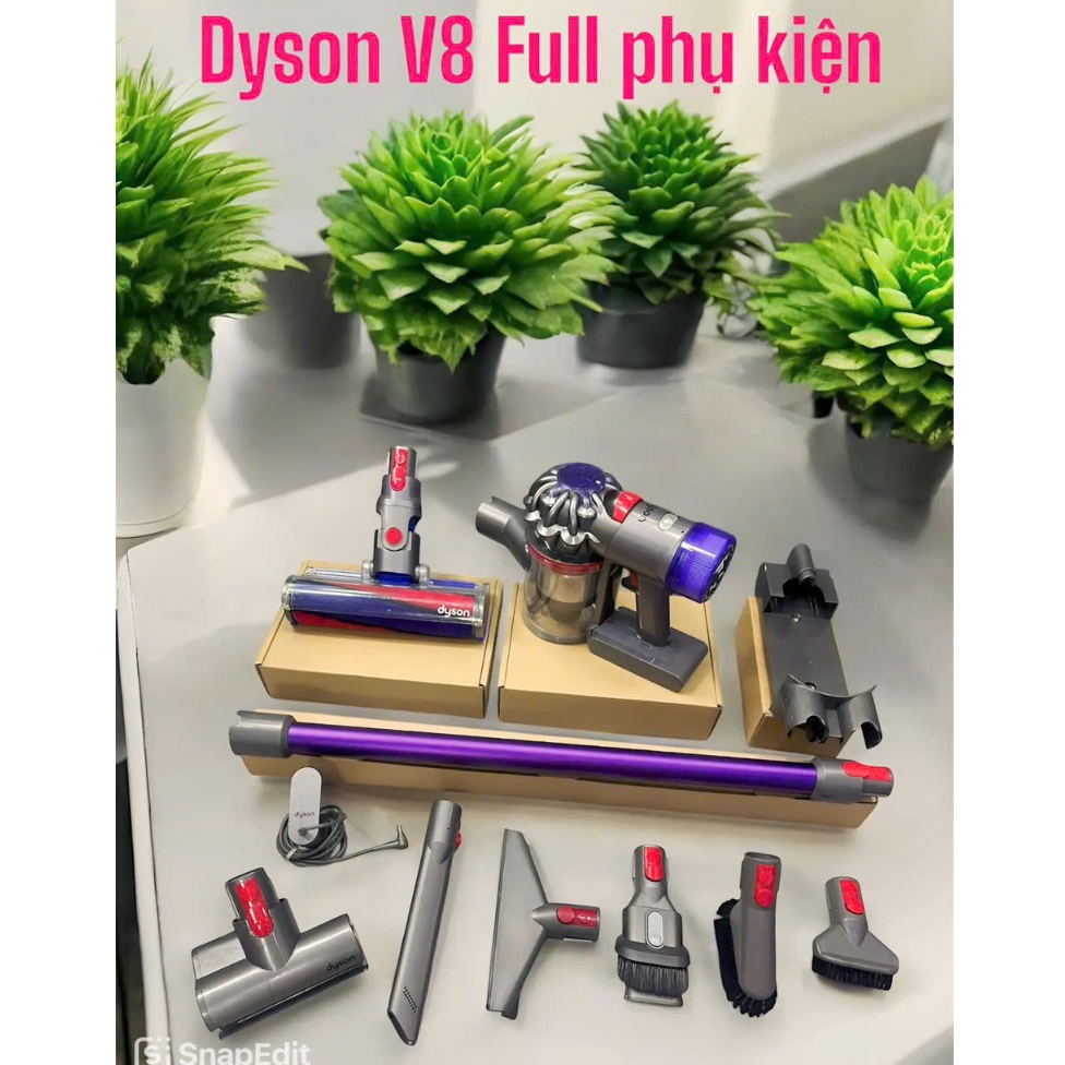 Máy hút bụi không dây DYSON V8, Slim nội địa Nhật USED, bảo hành 12 tháng