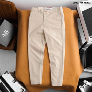 Quần kaki nam Heboz basic slim 2M, quần dài trơn công sở dành cho nam - 00002704