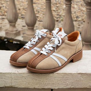 Giày Sneaker Bowling Square (Ver 2) Lucas Shoes, da bò thật, khấu đế, thiết kế đơn giản, phù hợp với nhiều phong cách