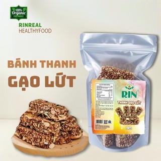  Thanh gạo lứt mix hạt dinh dưỡng RIN REAl bánh dinh dưỡng ăn kiêng giảm cân eatclean hạt healthy tốt cho bà bầu 